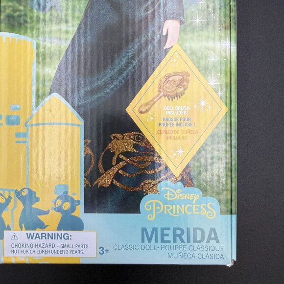 Disney Princess Merida Classic Doll In Box 11" Red Hair Brave Collectible - Picture 8 of 8